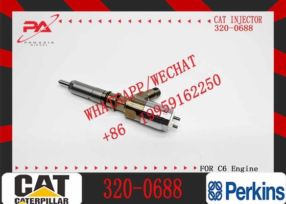 Engine parts fuel injector 320-0688 diesel injector 320-0688 common rail excavator fuel injector