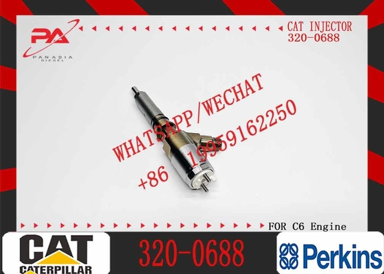 Engine parts fuel injector 320-0688 diesel injector 320-0688 common rail excavator fuel injector