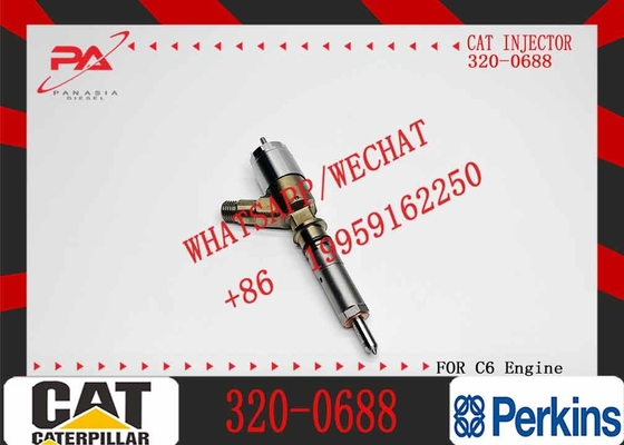 Engine parts fuel injector 320-0688 diesel injector 320-0688 common rail excavator fuel injector