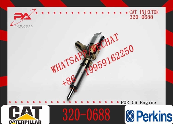 Engine parts fuel injector 320-0688 diesel injector 320-0688 common rail excavator fuel injector