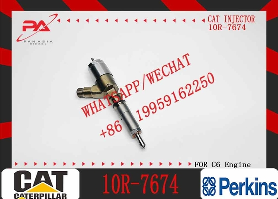 Real Fuel Injector Assembly 10R-7674 For CAT Engine C4.4/C6.6 Series