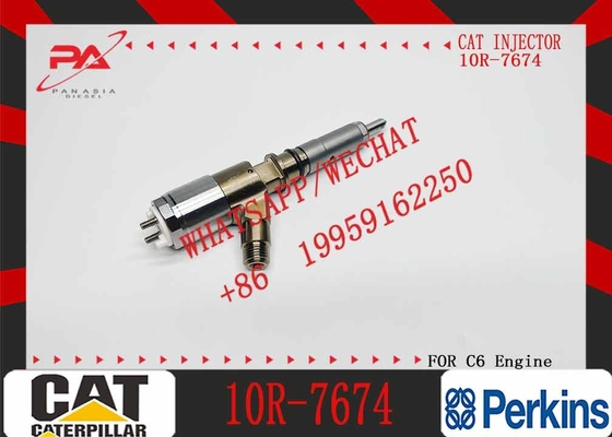 Real Fuel Injector Assembly 10R-7674 For CAT Engine C4.4/C6.6 Series