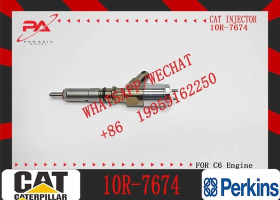 Real Fuel Injector Assembly 10R-7674 For CAT Engine C4.4/C6.6 Series