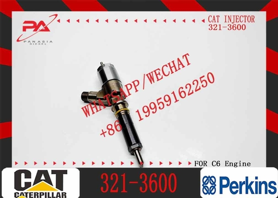 Excavator Parts CAT C6.4 C6.6 Engine Fuel Injectors 321-3600