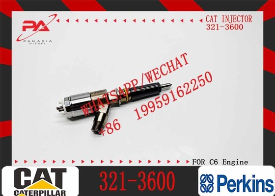 Excavator Parts CAT C6.4 C6.6 Engine Fuel Injectors 321-3600