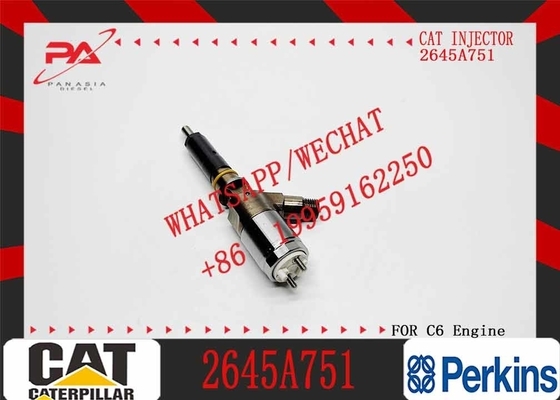 Best quality common rail injector 320-0655 2645A751 for CAT for C6 C6.6 for 320D diesel engine