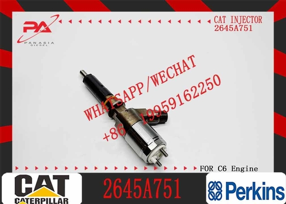 Best quality common rail injector 320-0655 2645A751 for CAT for C6 C6.6 for 320D diesel engine