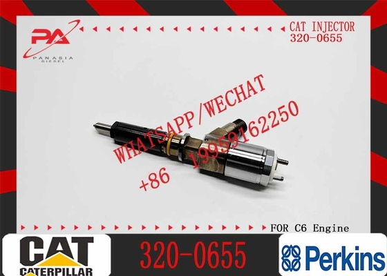 Diesel spare parts c6.6 injectors 320-0655 2645A747 2645A741 for caterpillar 320d injector