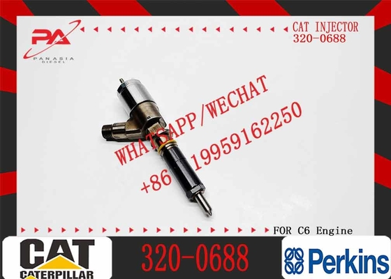 Engine parts fuel injector 320-0688 diesel injector 320-0688 common rail excavator fuel injector
