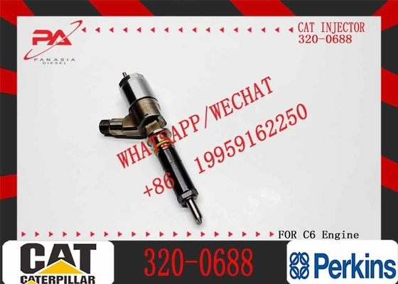 Engine parts fuel injector 320-0688 diesel injector 320-0688 common rail excavator fuel injector
