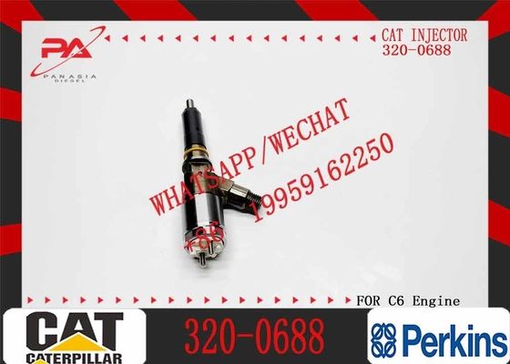 Engine parts fuel injector 320-0688 diesel injector 320-0688 common rail excavator fuel injector