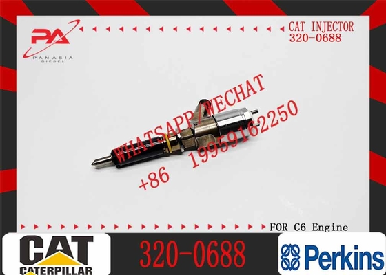 Engine parts fuel injector 320-0688 diesel injector 320-0688 common rail excavator fuel injector