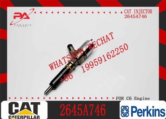 Common rail fuel injector C6.6 Diesel machinery engine parts 2645A746 fuel injector assy for CAT excavator engine