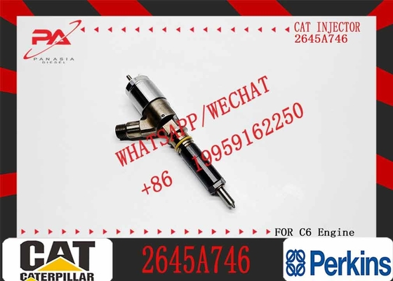 Common rail fuel injector C6.6 Diesel machinery engine parts 2645A746 fuel injector assy for CAT excavator engine
