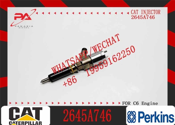 Common rail fuel injector C6.6 Diesel machinery engine parts 2645A746 fuel injector assy for CAT excavator engine