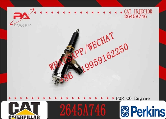 Common rail fuel injector C6.6 Diesel machinery engine parts 2645A746 fuel injector assy for CAT excavator engine