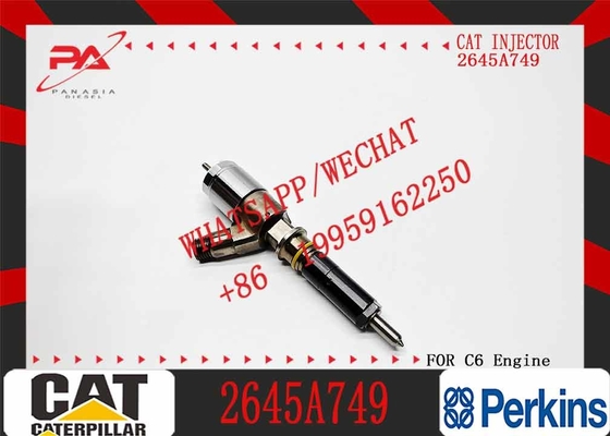 diesel common rail fuel injector 2645A749 for cat C6.6 engine
