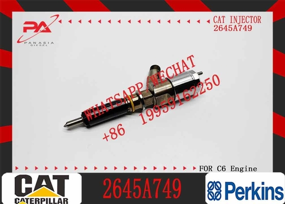 diesel common rail fuel injector 2645A749 for cat C6.6 engine