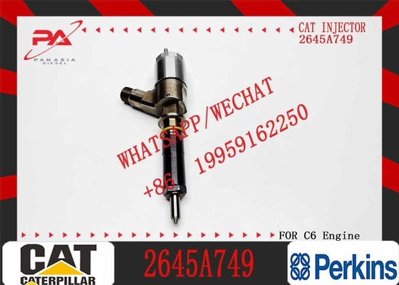 diesel common rail fuel injector 2645A749 for cat C6.6 engine