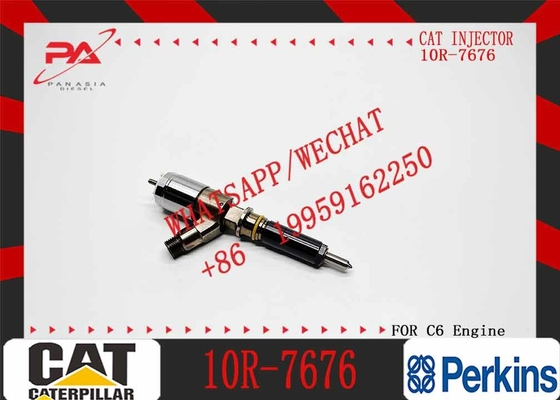 Excavator fuel injector 10R-7676 10r7675 320d injector 326-4700 for caterpillar cat c6.4 injector