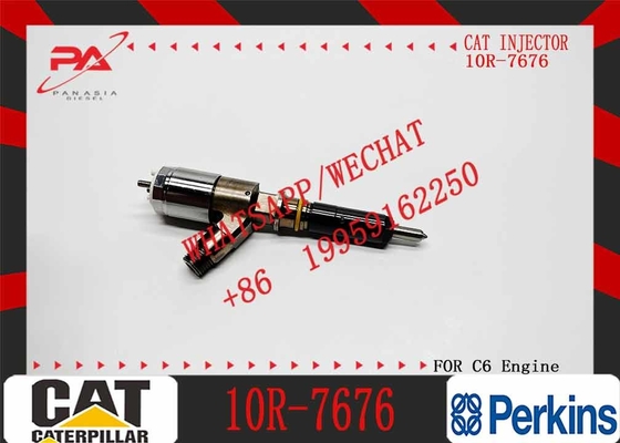 Excavator fuel injector 10R-7676 10r7675 320d injector 326-4700 for caterpillar cat c6.4 injector