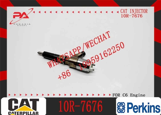 Excavator fuel injector 10R-7676 10r7675 320d injector 326-4700 for caterpillar cat c6.4 injector