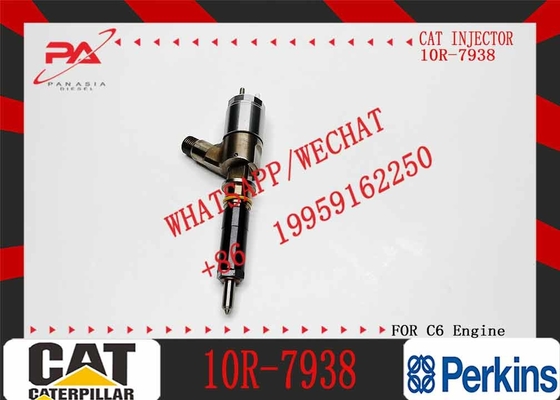 Excavator Construction machinery engine parts truck injectors 10R-7938 10R7938 FOR CAT C6.6 diesel fuel injectors