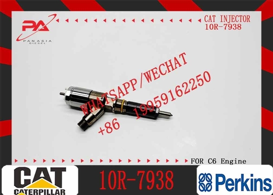 Excavator Construction machinery engine parts truck injectors 10R-7938 10R7938 FOR CAT C6.6 diesel fuel injectors