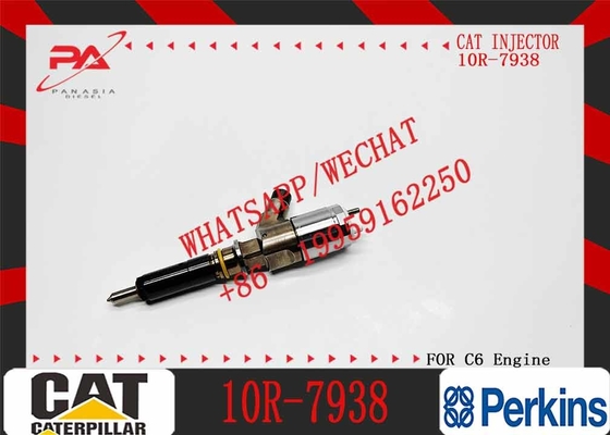 Excavator Construction machinery engine parts truck injectors 10R-7938 10R7938 FOR CAT C6.6 diesel fuel injectors
