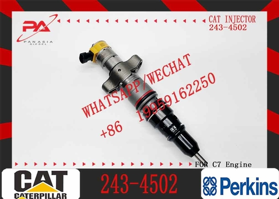 Excavator Injector 243 4502 2434502 243-4502 for C7 Engine Diesel Nozzle Assembly