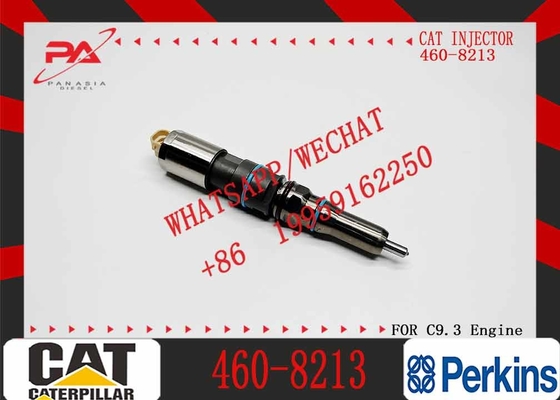 Excavator Spare Parts Fuel Injector 460-8213 4608213 For Caterpillar CAT C9 C9.3 Engine Common Rail Fuel Injector