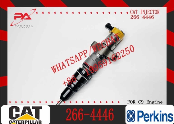 Excavator Spare Parts CAT C9 Engine Fuel Injector 266-4446 2664446 Injector