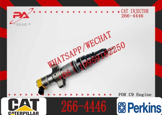 Excavator Spare Parts CAT C9 Engine Fuel Injector 266-4446 2664446 Injector