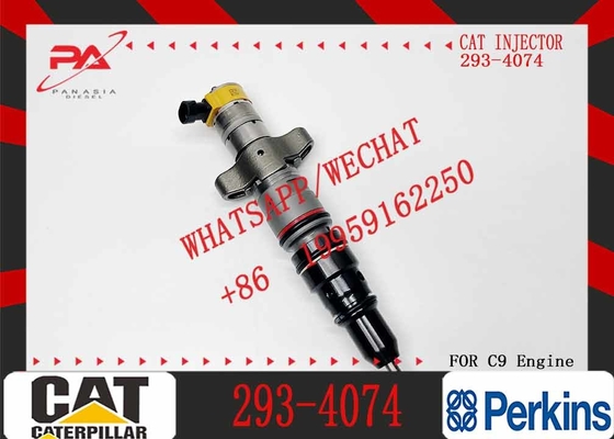 Diesel Engine Parts Common Rail Fuel Injector 293-4074 for CAT C9 330D 340D 336D Excavator