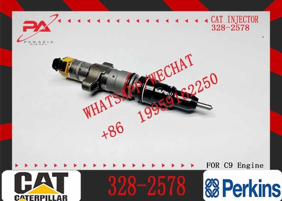 Excavator Parts C9 Engine Injector 553-2592 557-7633 557-7637 328-2578 328-2580 Fuel Injector For Excavator