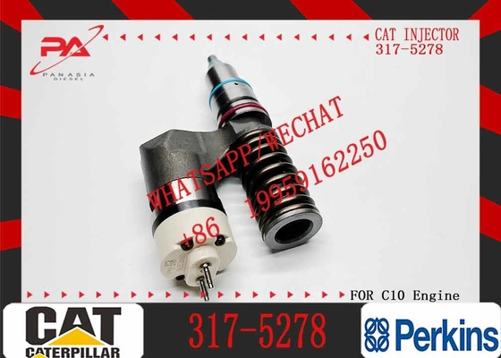 Common Rail Injector 321-1080 C6.6 Fue Injector for 3211080 Injector Excavator Part 2645A742 317-5278 359020