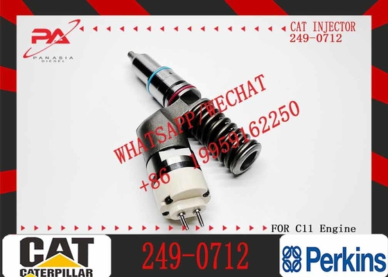 C11 Diesel Engine Parts fuel injector 249-0712 10R-1305 10R-3147fuel injector For cat Excavator 385C
