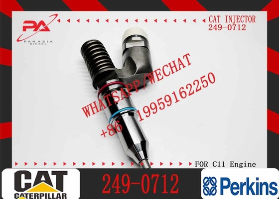 C11 Diesel Engine Parts fuel injector 249-0712 10R-1305 10R-3147fuel injector For cat Excavator 385C
