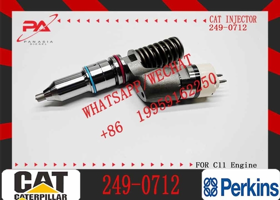 C11 Diesel Engine Parts fuel injector 249-0712 10R-1305 10R-3147fuel injector For cat Excavator 385C