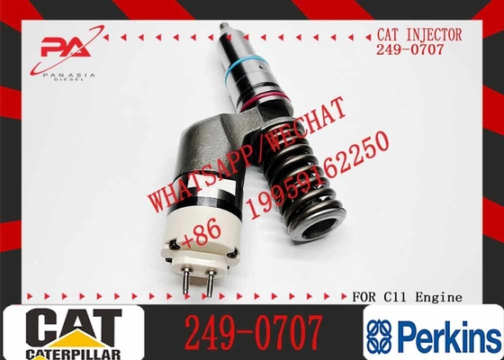 Excavator Parts C11 Engine Injector 249-0707 249-0708 253-1459 fuel injector For Excavator