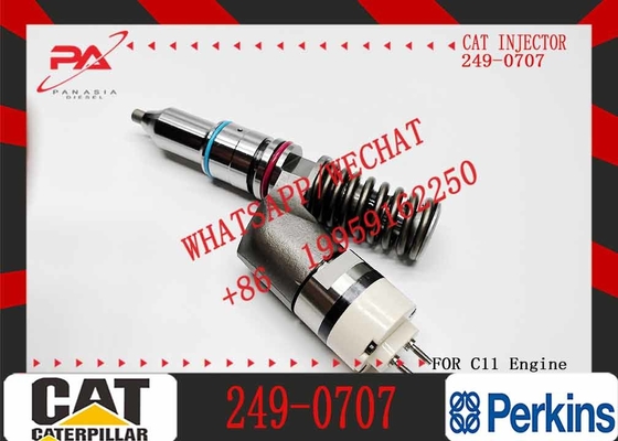 Excavator Parts C11 Engine Injector 249-0707 249-0708 253-1459 fuel injector For Excavator