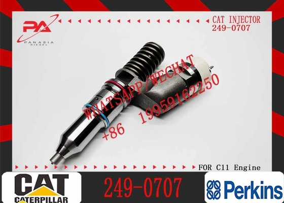 Excavator Parts C11 Engine Injector 249-0707 249-0708 253-1459 fuel injector For Excavator