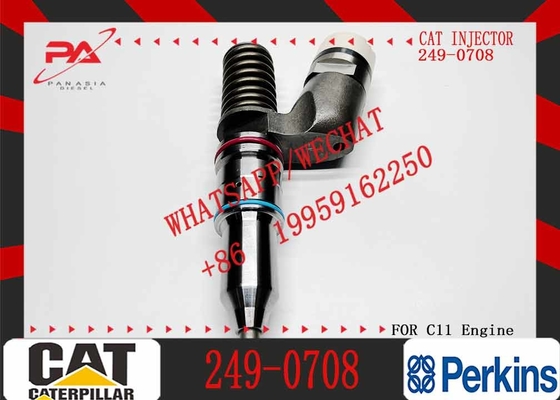 C11 Diesel Engine Parts fuel injector 249-0707 249-0708 253-1459 fuel injector For cat Excavator 385C