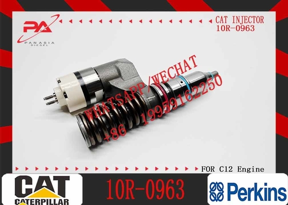 Excavator spare parts 10R-0963 engine 3176C C10 C12 3196 Fuel Injector 10R0963 For Caterpillar