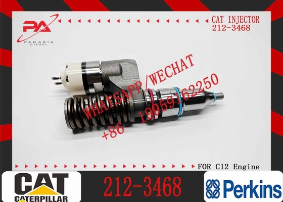 Diesel Engine Fuel Injector Excavator Accessories Diesel Motor Parts 2123468 212-3468 for Caterpillar CAT C-12 C12 SBF21