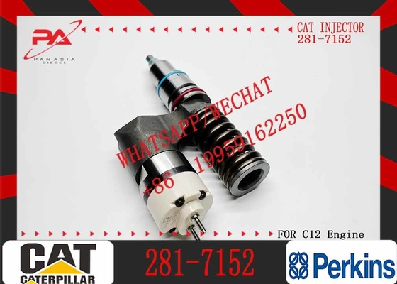 Excavator Parts C12 Engine Injector 212-3463 317-5278 281-7152 20R-0055 10R-9235 fuel injector For Excavator