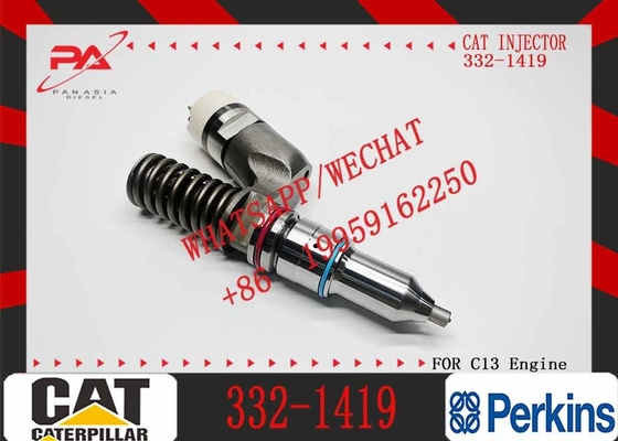 Diesel Fuel Injector 332-1419 For Cat C11 C13 Excavator 345C 345D 349D