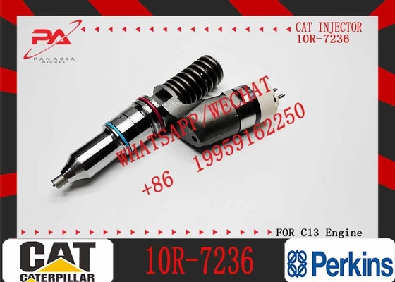Fuel Injector 249-0705 10R-7236 Compatible with Caterpillar Engine C13 Excavator 349 352 355