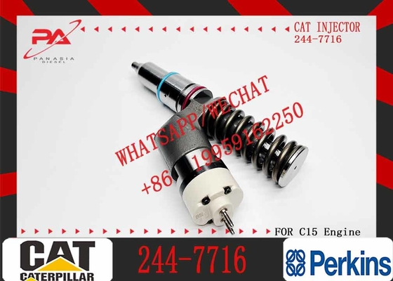 244-7716 Fuel Injector for C15 C18 C27 3408E Diesel Engine Parts 2447716 fuel injector assembly