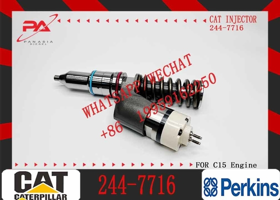 244-7716 Fuel Injector for C15 C18 C27 3408E Diesel Engine Parts 2447716 fuel injector assembly
